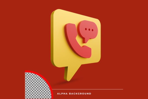 3D Call Icon: A Versatile Design Asset for Your Projects