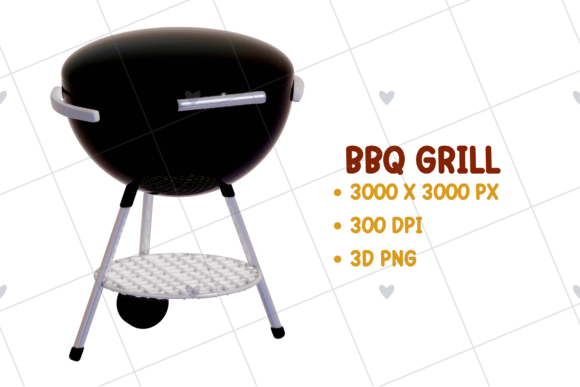 BBQ Grill – Steel BBQ Grill 3D for Dynamic Design Projects