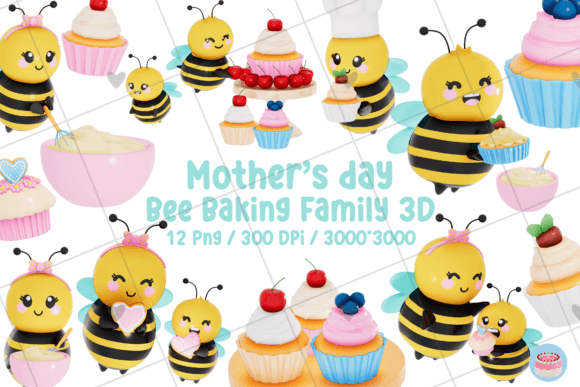 Mother's Day Bee Family Baking Bundle